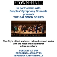 The Town Hall and Peoples' Symphony Concerts to Present the Salomon Series Photo
