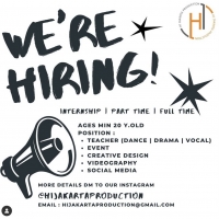 Hi Jakarta Production Seeks Vocal, Drama, and Dance Teachers as Well as Interns Photo