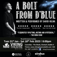 A BOLT FROM D'BLUE By David Gilna To Be Presented At The Viking Theatre for Three Wee Photo