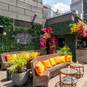 Review: PHD Terrace at Dream Midtown serves up trendy cocktails with a view