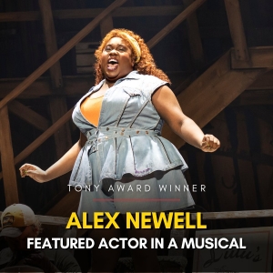 SHUCKED's Alex Newell Wins 2023 Tony Award for Best Performance by an Actor in a Feat Photo