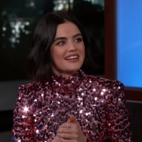 VIDEO: Jimmy Kimmel Surprises Lucy Hale with Old Singing Clip