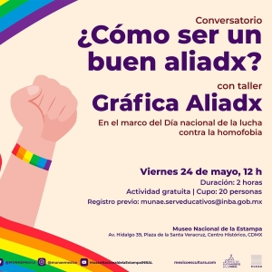 El Museo Nacional De La Estampa Participa Con Conversatorio Y Taller De Arte En El Marco Del Día Nacional Contra La Homofobia