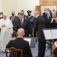 BWW Feature: Maestro Yiannis Hadjiloizou & the Cyprus National Symphony Welcome Pope Francis at The Presidential Palace