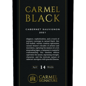 CARMEL BLACK CABERNET SAUVIGNON Launches for Passover and All Year Long