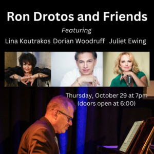 RON DROTOS AND FRIENDS Return to Pangea for Encore Jazz Performance Photo