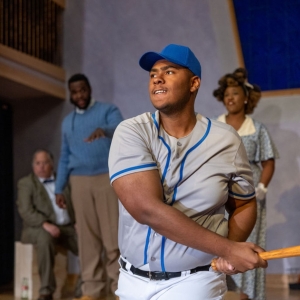 Review: SAFE AT HOME: THE JACKIE ROBINSON STORY at Valkyrie Theatre Company Photo