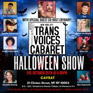 TRANS VOICES CABARET to Return to Caveat in October