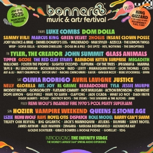 Olivia Rodrigo, Hozier, & More Join Bonnaroo Music & Arts Festival 2025 Lineup Photo