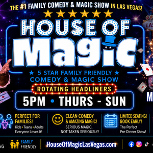 HOUSE OF MAGIC Casts A Spell On Las Vegas Delirious Comedy Club Photo