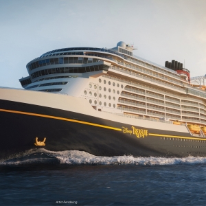 THE DISNEY TREASURE-The New Ship from Disney Cruise Line Launches December 2024 Photo