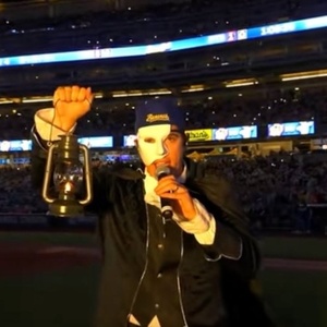 VIDEO: Derek Klena Performs As The Phantom Of Banana Ball Photo