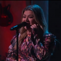 VIDEO: Kelly Clarkson Covers 'No Tears Left to Cry' Video