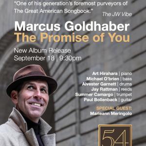 Marcus Goldhaber to Celebrate THE PROMISE OF YOU at 54 Below Photo