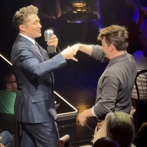 Video: Matthew Morrison Dances With GLEE Co-Star Kevin McHale at JUST IN TIME Photo