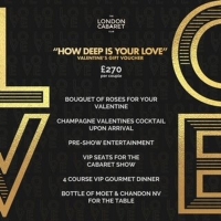 The London Cabaret Club Offers Valentine's Gift Vouchers Photo