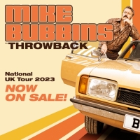 Mike Bubbins Announces First Ever Solo UK Tour With THROWBACK Photo