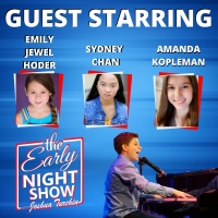 Watch the New Episode of THE EARLY NIGHT SHOW with guests Gianna Harris and Ellis Gag Photo