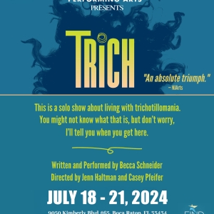Southeast Regional Premiere Of TRICH to be Presented at BARCLAY Performing Arts Photo