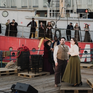 Review: On Site Opera's TABARRO Brings Noir Puccini to New York's South Street Seapor Photo