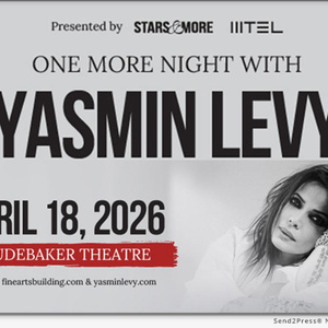 Yasmin Levy to Bring ONE MORE NIGHT WITH YASMIN LEVY to the Studebaker Theatre Photo
