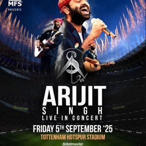 Bollywood Superstar Arijit Singh Will Perform Headline Show at Tottenham Hotspur Stad Interview