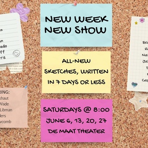 NEW WEEK NEW SHOW Returns to Second Citys De Maat Theatre In June Photo