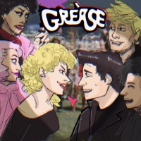 ART ON STAGE: GREASE