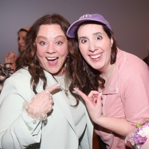 Photos: Melissa McCarthy Visits SUFFS on Broadway Video