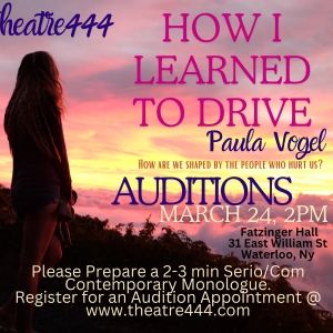 Theatre444 to Hold Auditions for HOW I LEARNED TO DRIVE in March Photo
