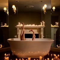 Watch SWAN LAKE BATH BALLET Featuring Ballet Dancers Performing From Their Bathtubs A Photo