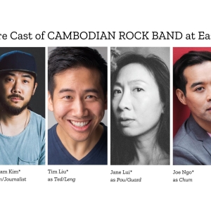 Cast Set for CAMBODIAN ROCK BAND at East West Players Photo