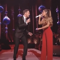 12 Days of Christmas with Michael Urie & Philemon Chambers- Michael Bublé and Ariana Photo