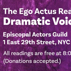 Joan Kane and Bruce A! Kraemer Presents DRAMATIC VOICES, THE EGO ACTUS READING SERIES Photo