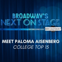 Meet the Next on Stage Top 15 Contestants - Paloma Aisenberg Photo