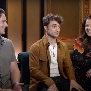 Video: Radcliffe, Groff, and Mendez Talk MERRILY WE ROLL ALONG on CBS Sunday Morning Photo