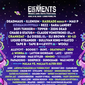 Elements Music & Arts Festival Announces Phase Two Additions To 2025 Lineup