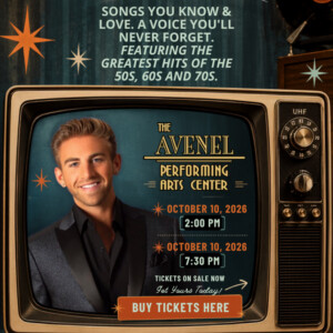 Chris Ruggiero Returns To The Avenel Performing Arts Center Photo