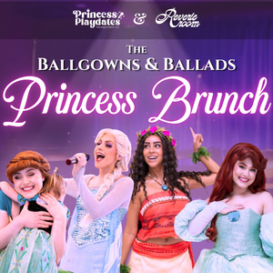 Family-Friendly BALLGOWNS AND BALLADS PRINCESS BRUNCH to Play Reverie Room Photo