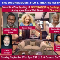 Jerome Bates and Stanley Wayne Mathis to Star in Virtual Play Reading Of GREENWOOD…