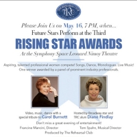 The Rehearsal Club to Present ANNUAL RISING STAR COMPETITION and Carol Burnett…