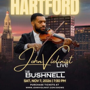 John Violinist to Perform at The Bushnell in November Photo