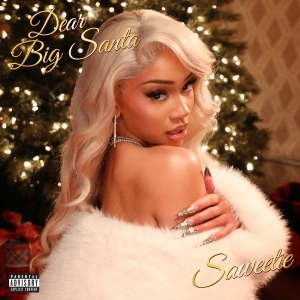 Saweetie Drops 2-Pack Holiday Release Dear Big Santa Photo