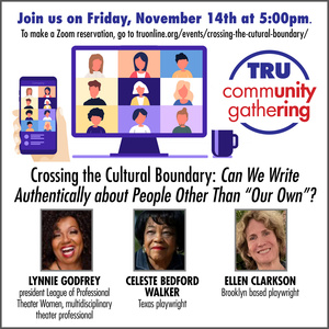 TRU to Present Crossing The Cultural Boundary: Can We Write Authentically About Peopl Photo