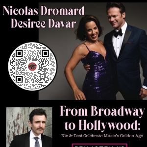 Nicolas Dromard and Desiree Davar to Make Feinstein's at the Nikko Debut with FROM BR Photo