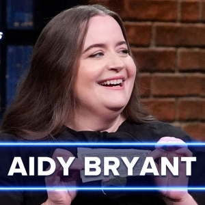 Video: Aidy Bryant Discusses Her Lifelong Love of Broadway on MEYERS Photo