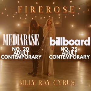 FIREROSE and Billy Ray Cyrus' 'Plans' Climbs to No. 20 on Mediabase's Adult Contempor Photo