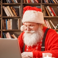 Santa Is Going Digital Direct From The North Pole Photo