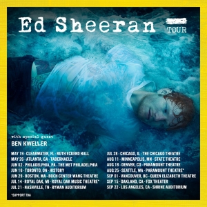 Ed Sheeran to Play Intimate Theatre Shows Ahead of ' – ' Album Photo