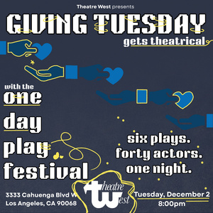 THE ONE-DAY PLAY FESTIVAL Brings New 24-Hour Plays To Theatre West Photo